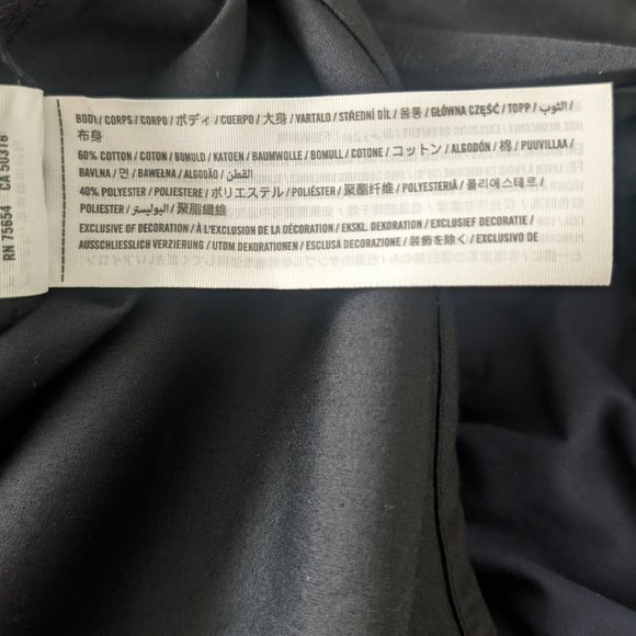 Abercrombie & Fitch Black Button Down Shirt - Picture 4 of 4